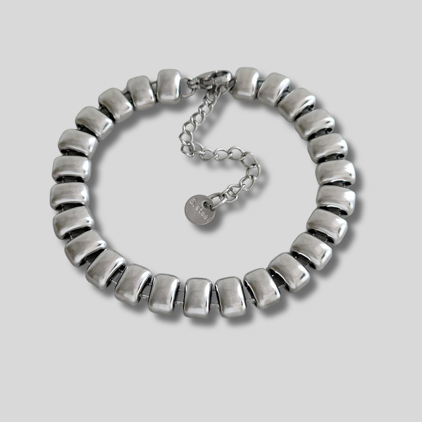 Silver Pulsera