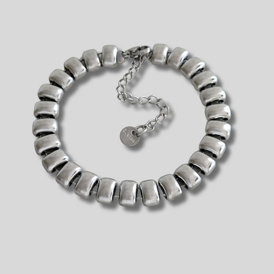 Silver Pulsera